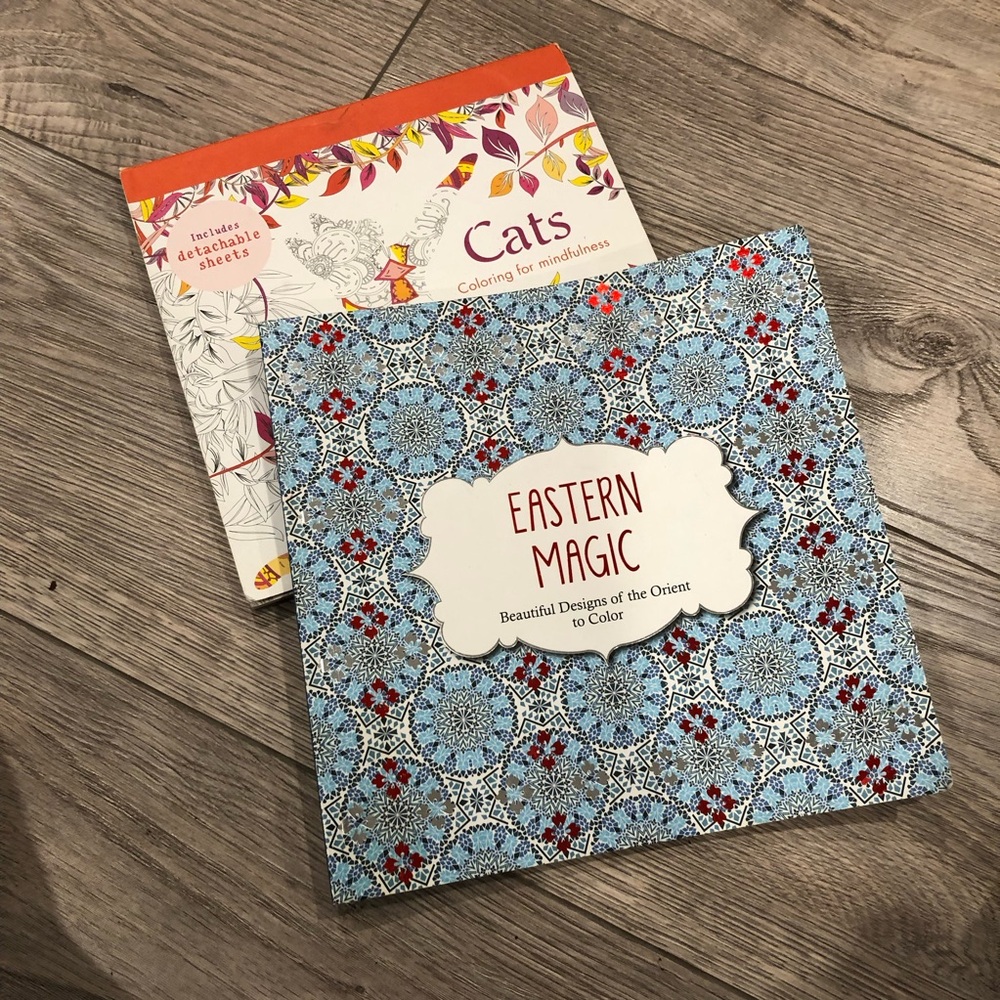 *FREE WITH ORDER* 2 colouring book set
